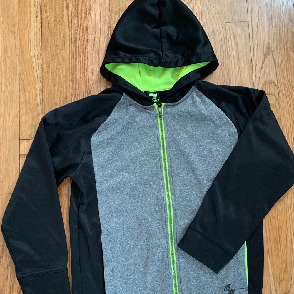 Hooded jacket size: L ( 10-12 )